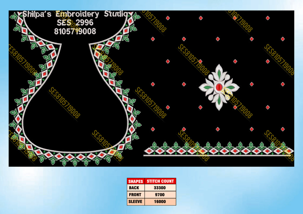 Embroidery Designs 2901-3000 Series