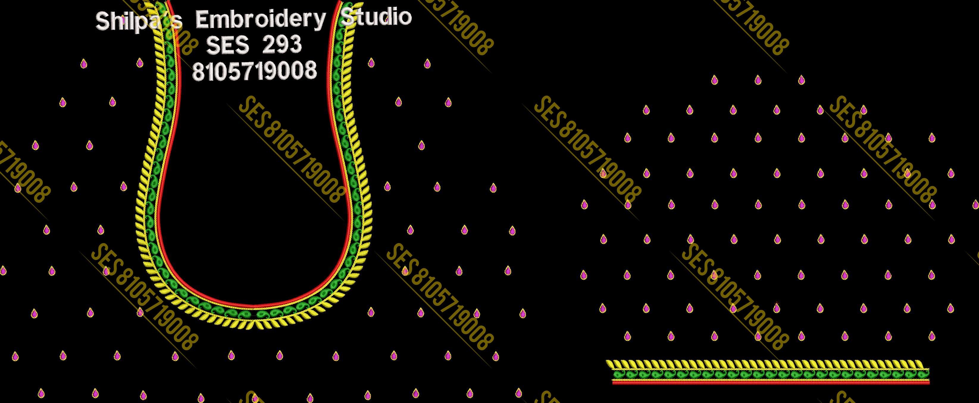 Embroidery Designs 201-300 Series