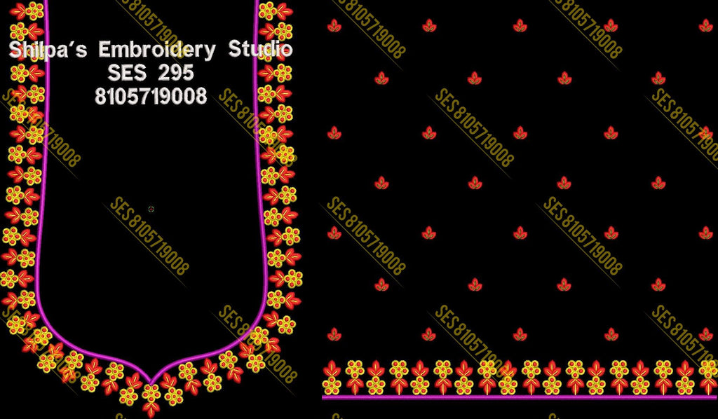 Embroidery Designs 201-300 Series