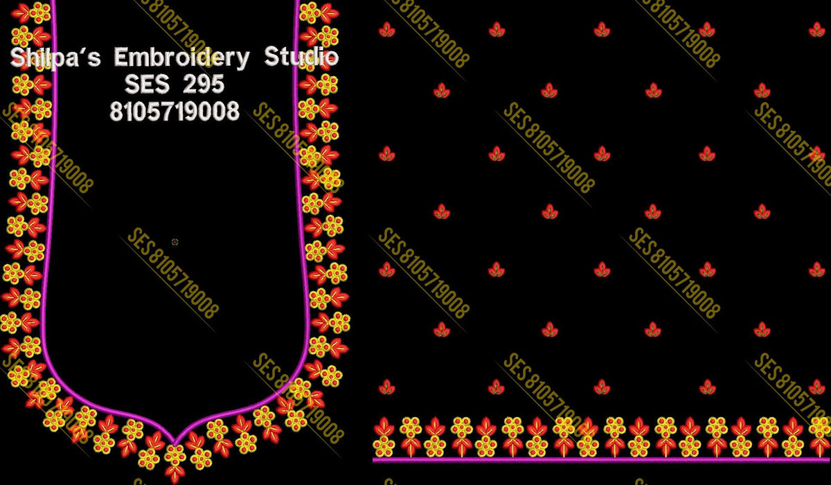 Embroidery Designs 201-300 Series