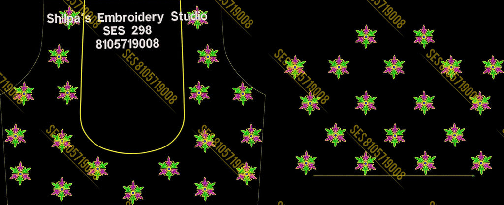 Embroidery Designs 201-300 Series