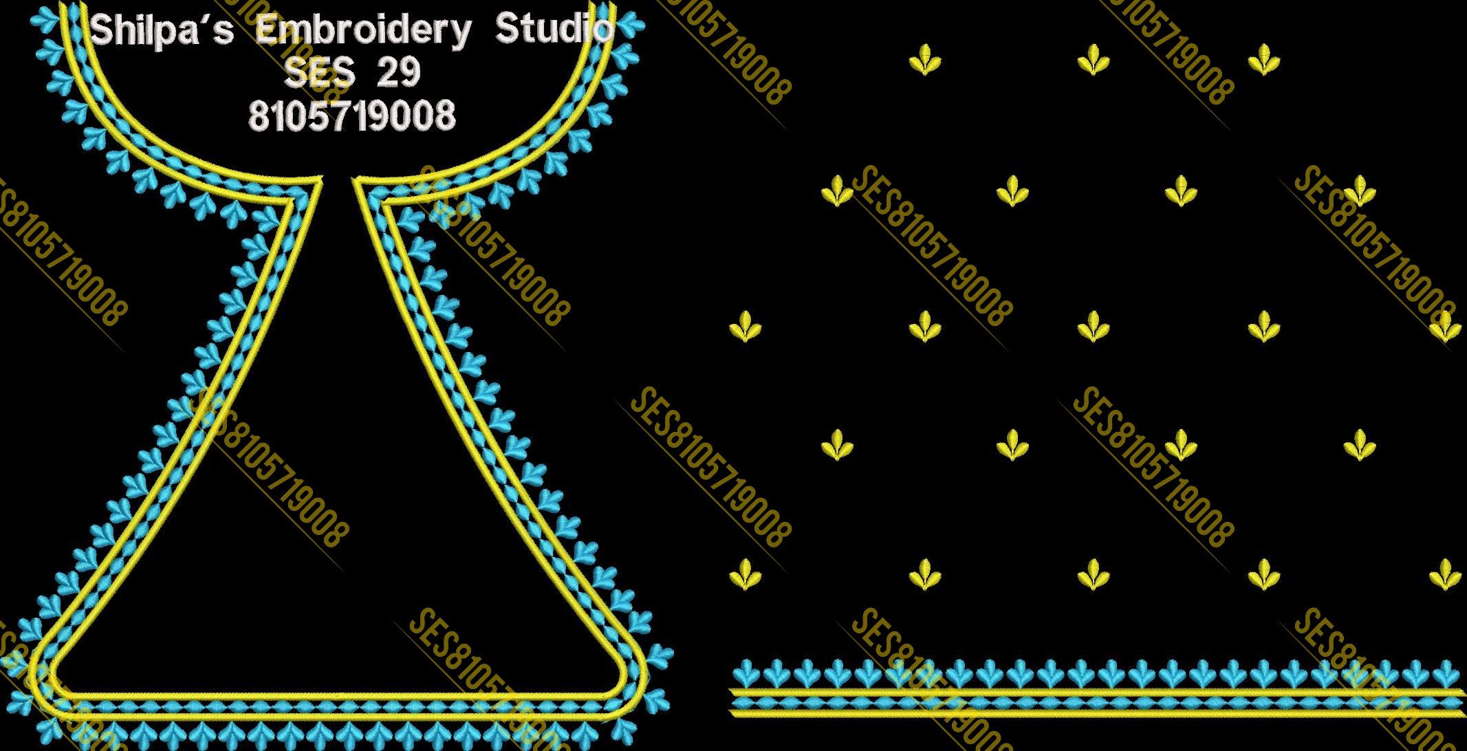 Embroidery Designs 1-100 Series