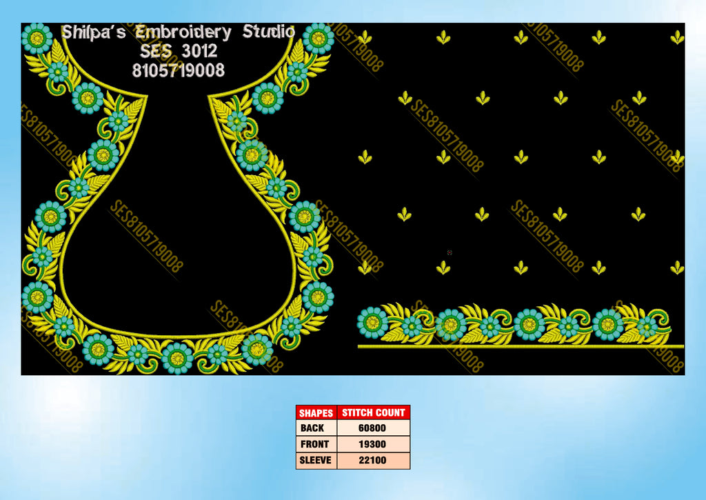 Embroidery Designs 3001-3100 Series