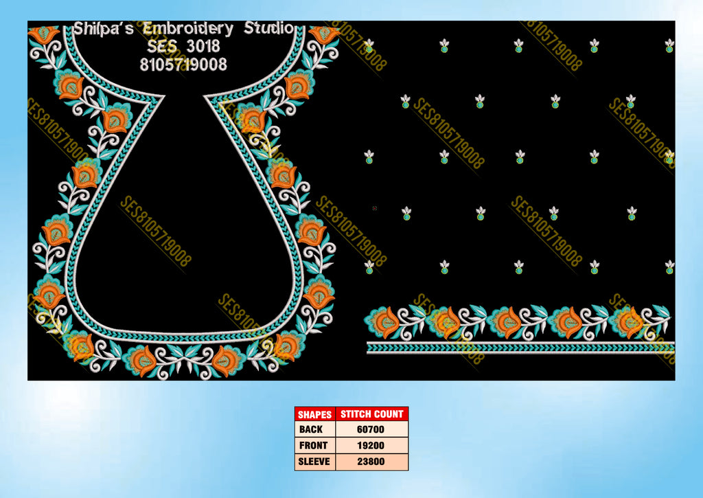 Embroidery Designs 3001-3100 Series