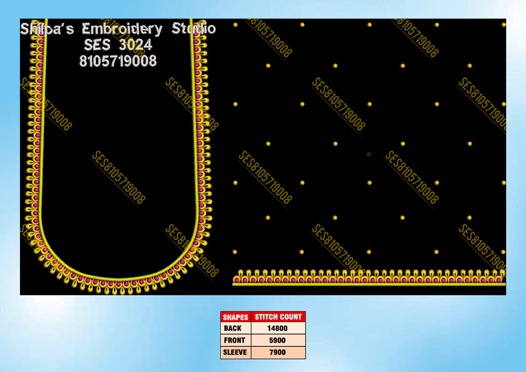 Embroidery Designs 3001-3100 Series