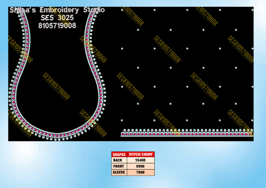 Embroidery Designs 3001-3100 Series