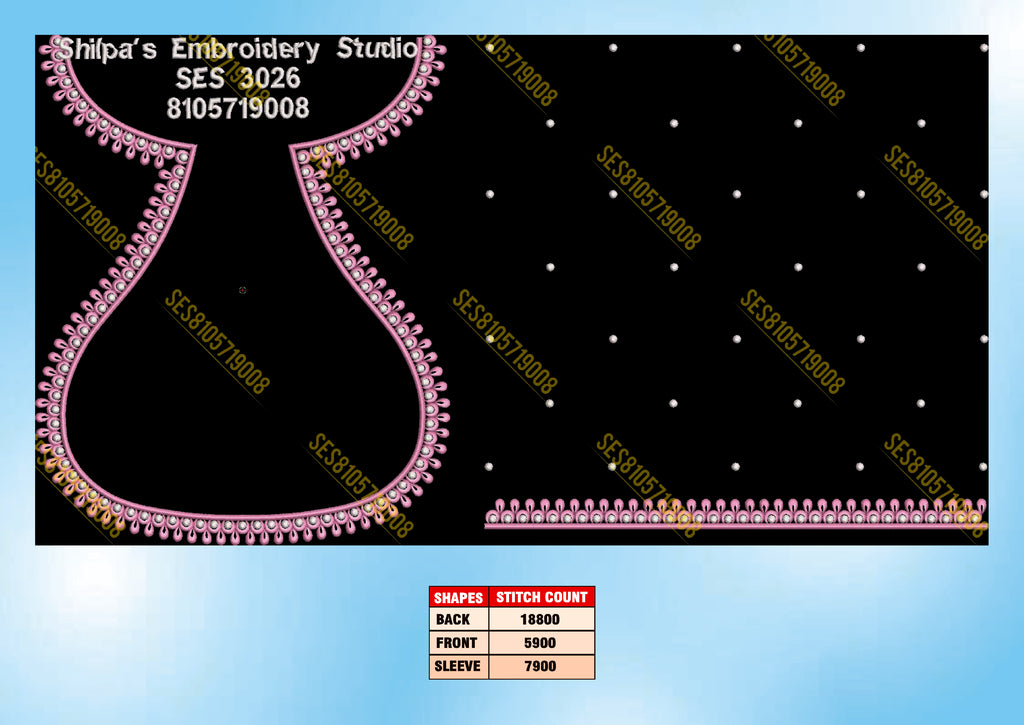 Embroidery Designs 3001-3100 Series