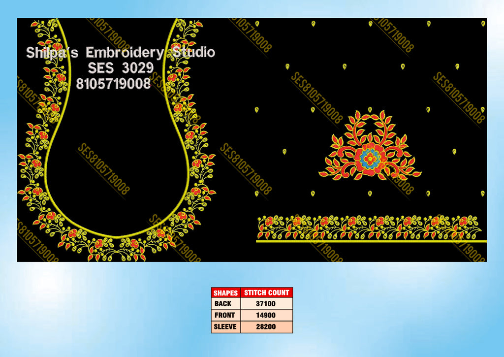 Embroidery Designs 3001-3100 Series