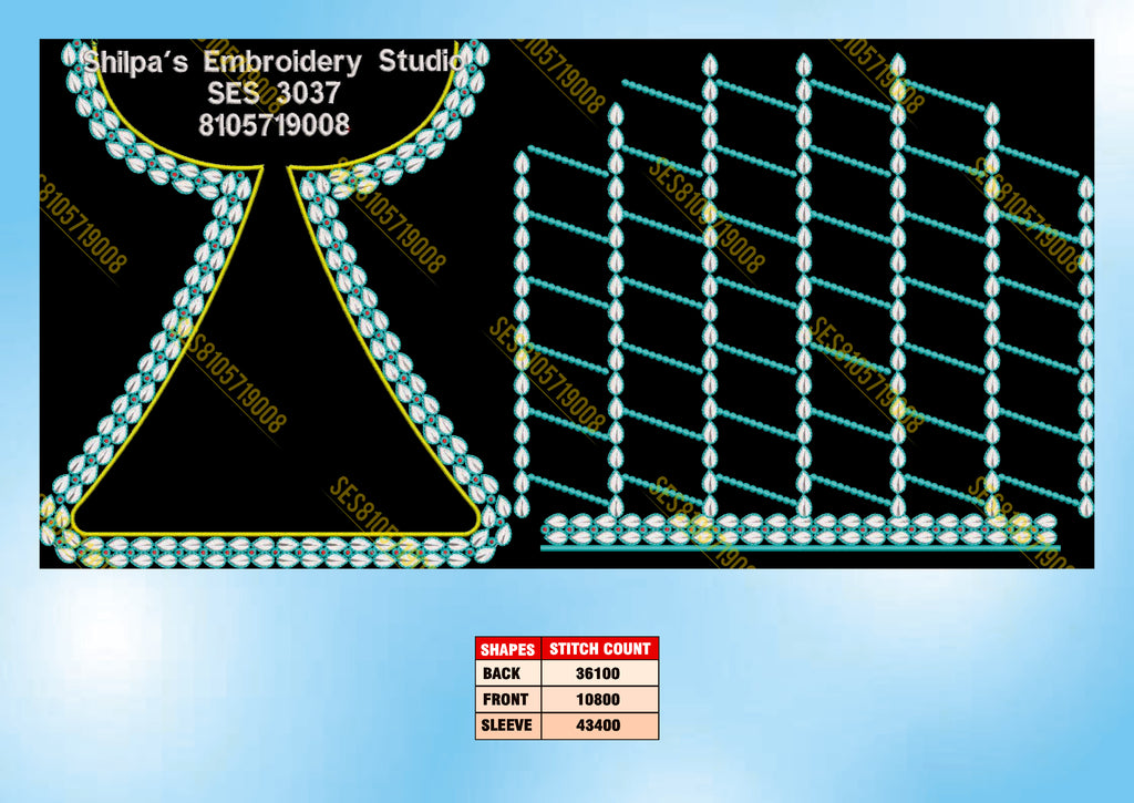 Embroidery Designs 3001-3100 Series