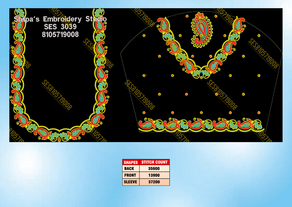 Embroidery Designs 3001-3100 Series