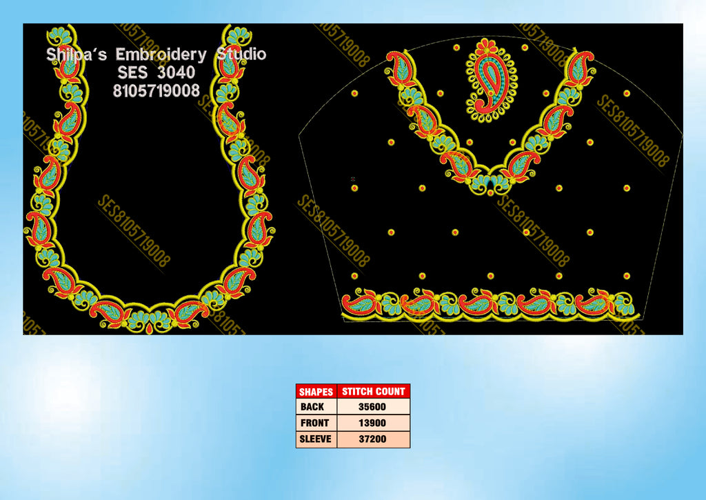 Embroidery Designs 3001-3100 Series