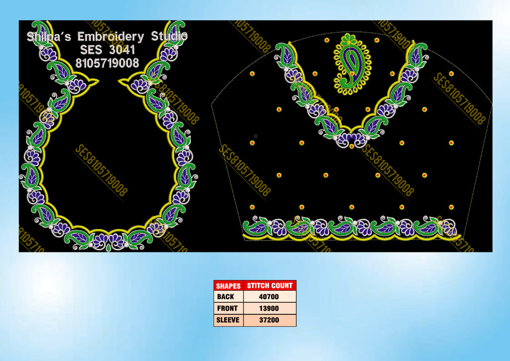 Embroidery Designs 3001-3100 Series
