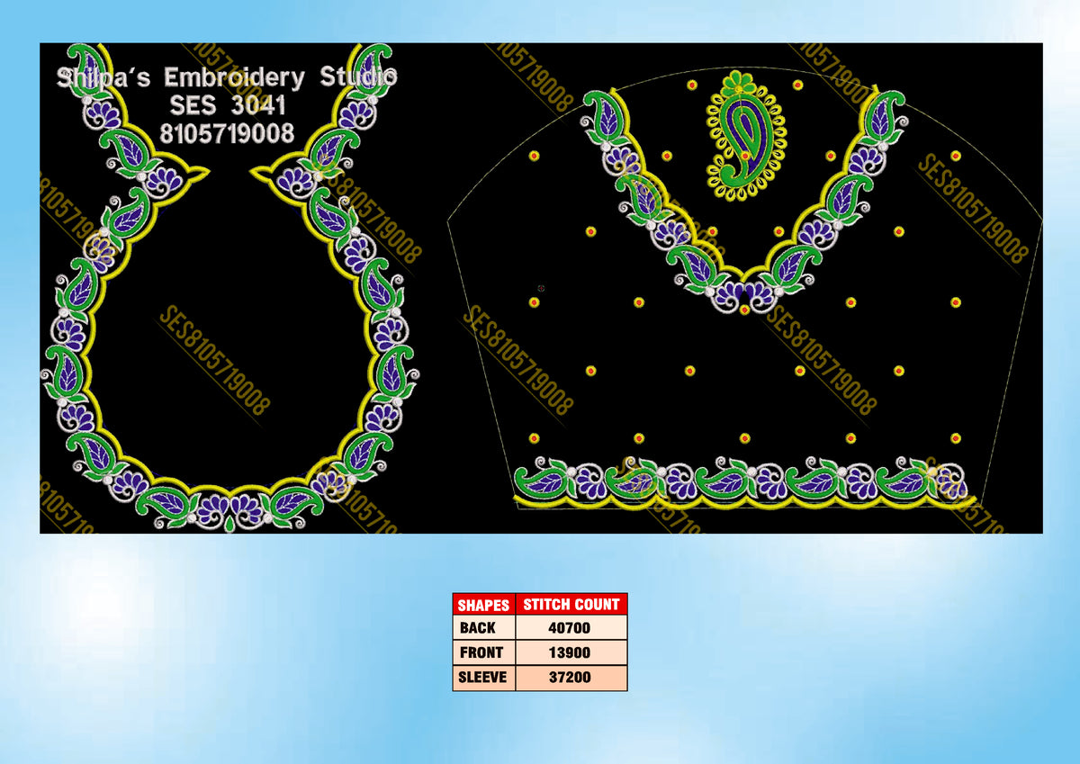 Embroidery Designs 3001-3100 Series