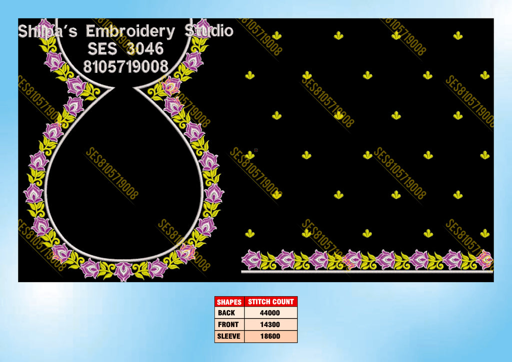 Embroidery Designs 3001-3100 Series