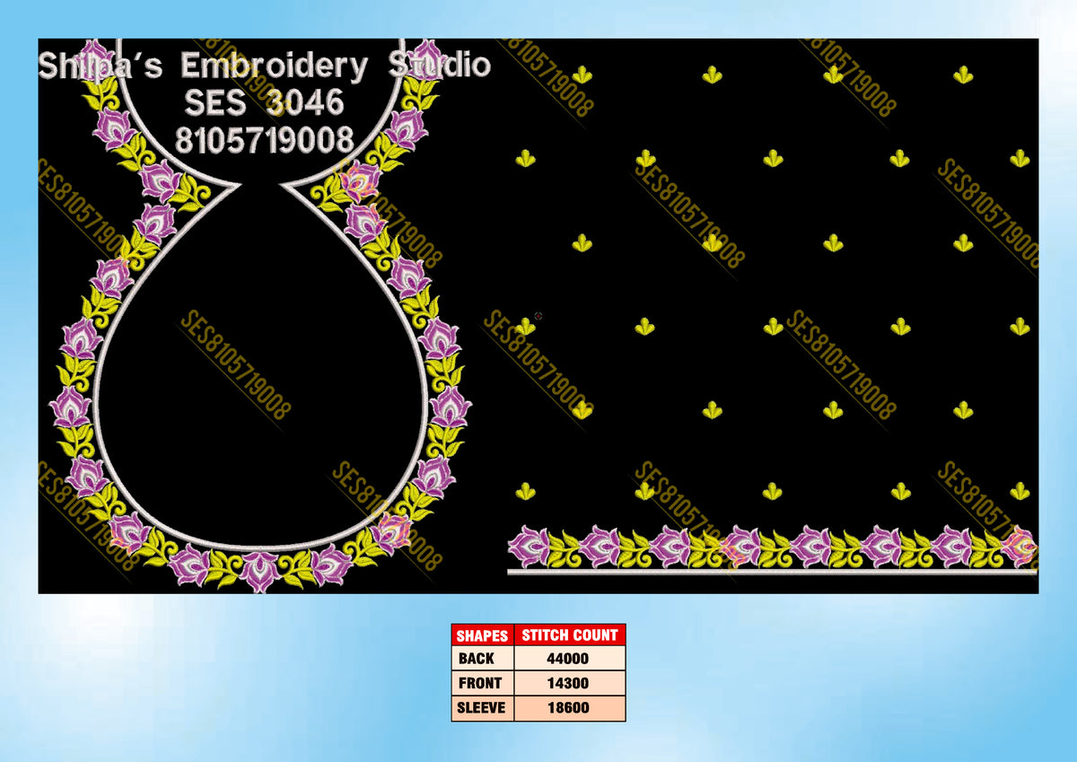 Embroidery Designs 3001-3100 Series