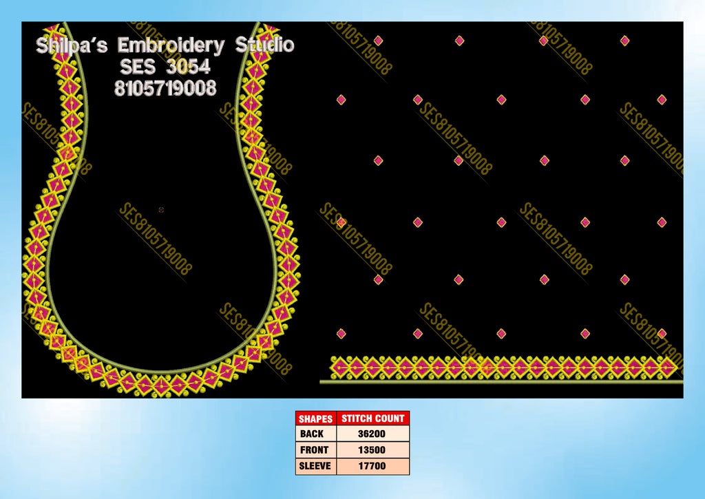 Embroidery Designs 3001-3100 Series