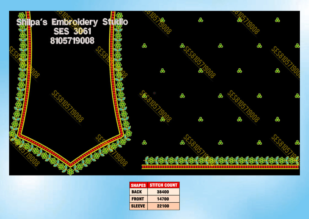 Embroidery Designs 3001-3100 Series