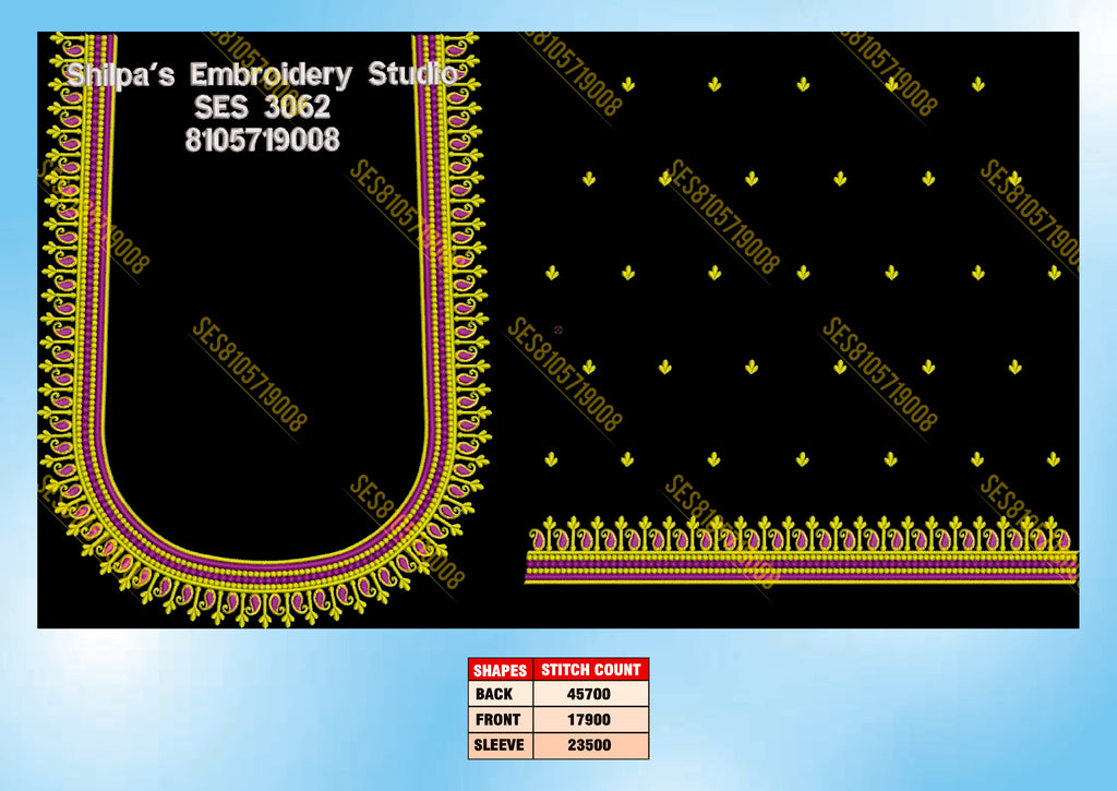 Embroidery Designs 3001-3100 Series