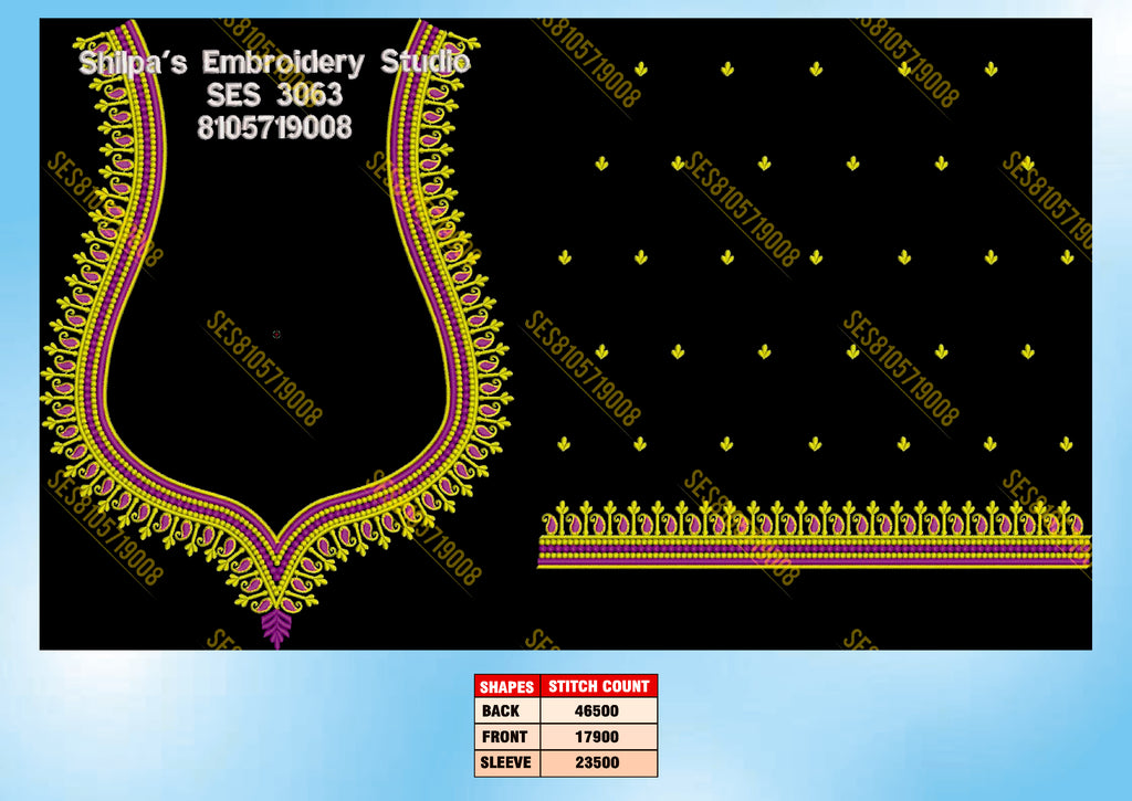 Embroidery Designs 3001-3100 Series