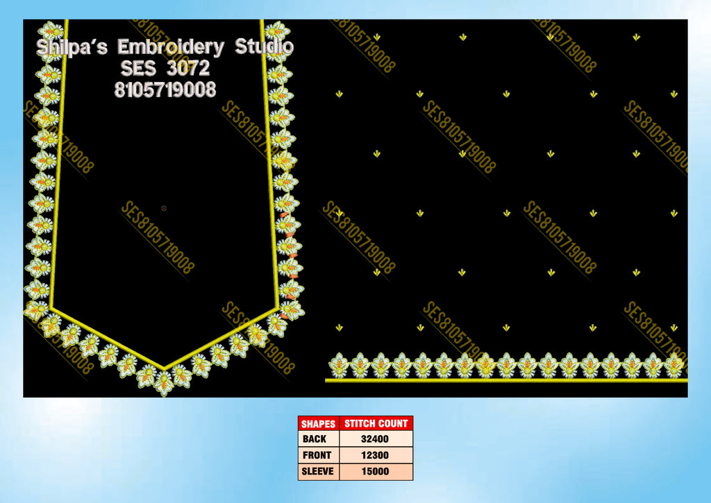Embroidery Designs 3001-3100 Series