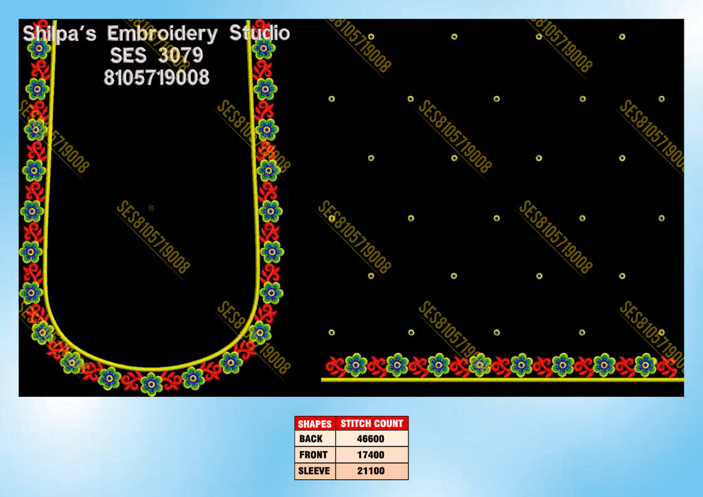Embroidery Designs 3001-3100 Series