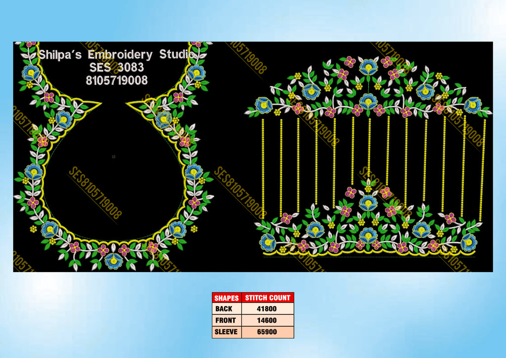 Embroidery Designs 3001-3100 Series