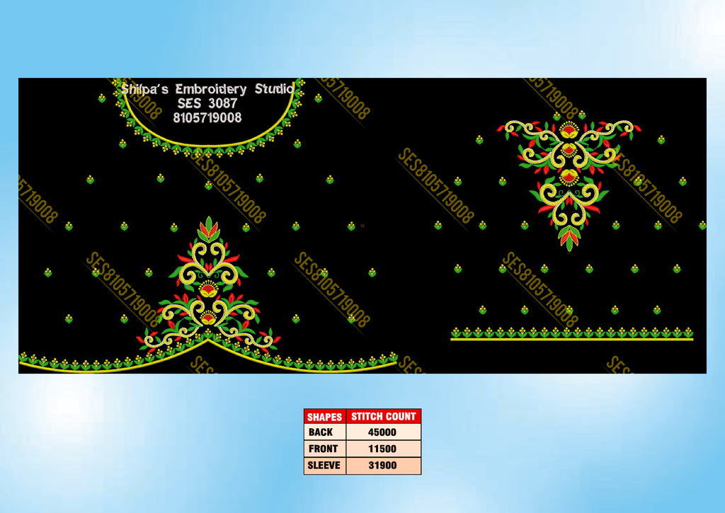 Embroidery Designs 3001-3100 Series