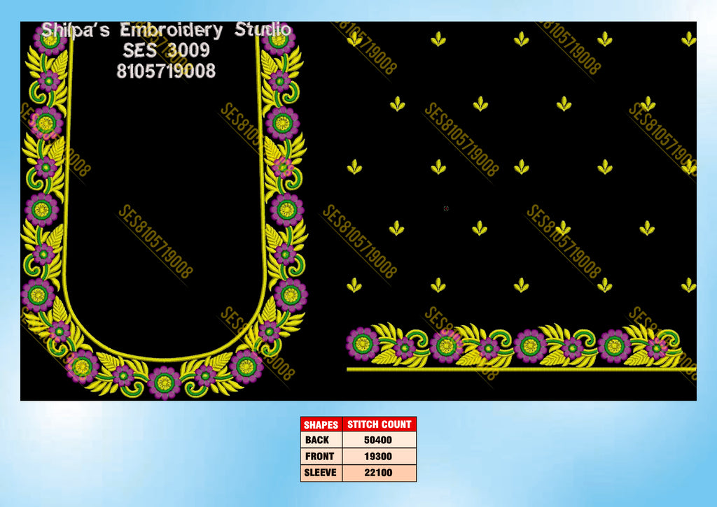 Embroidery Designs 3001-3100 Series