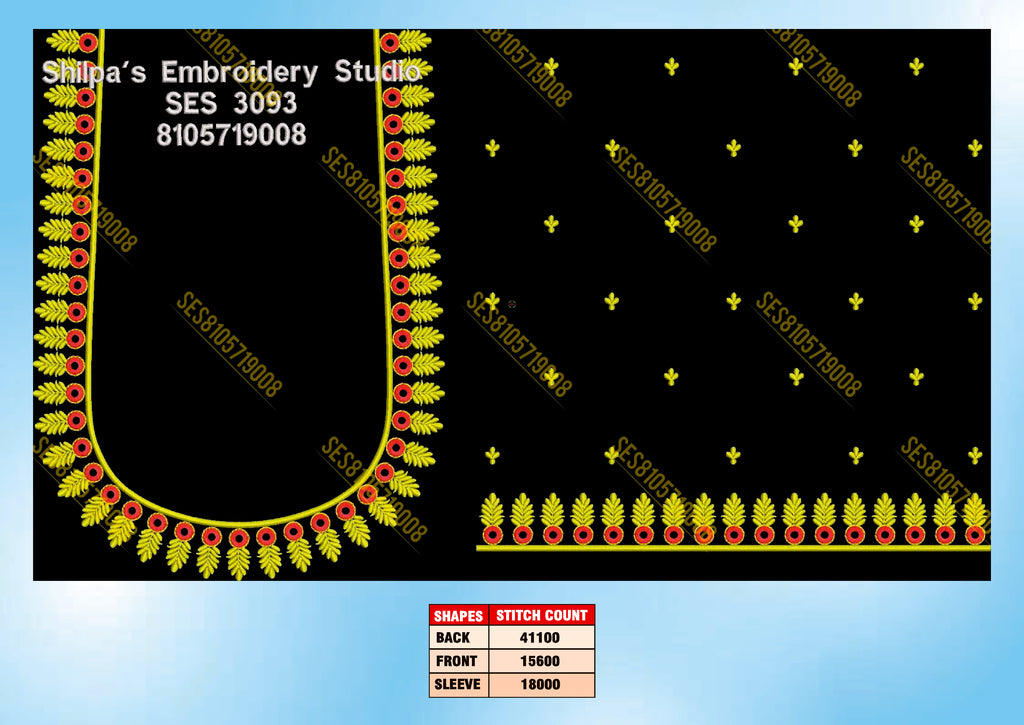 Embroidery Designs 3001-3100 Series