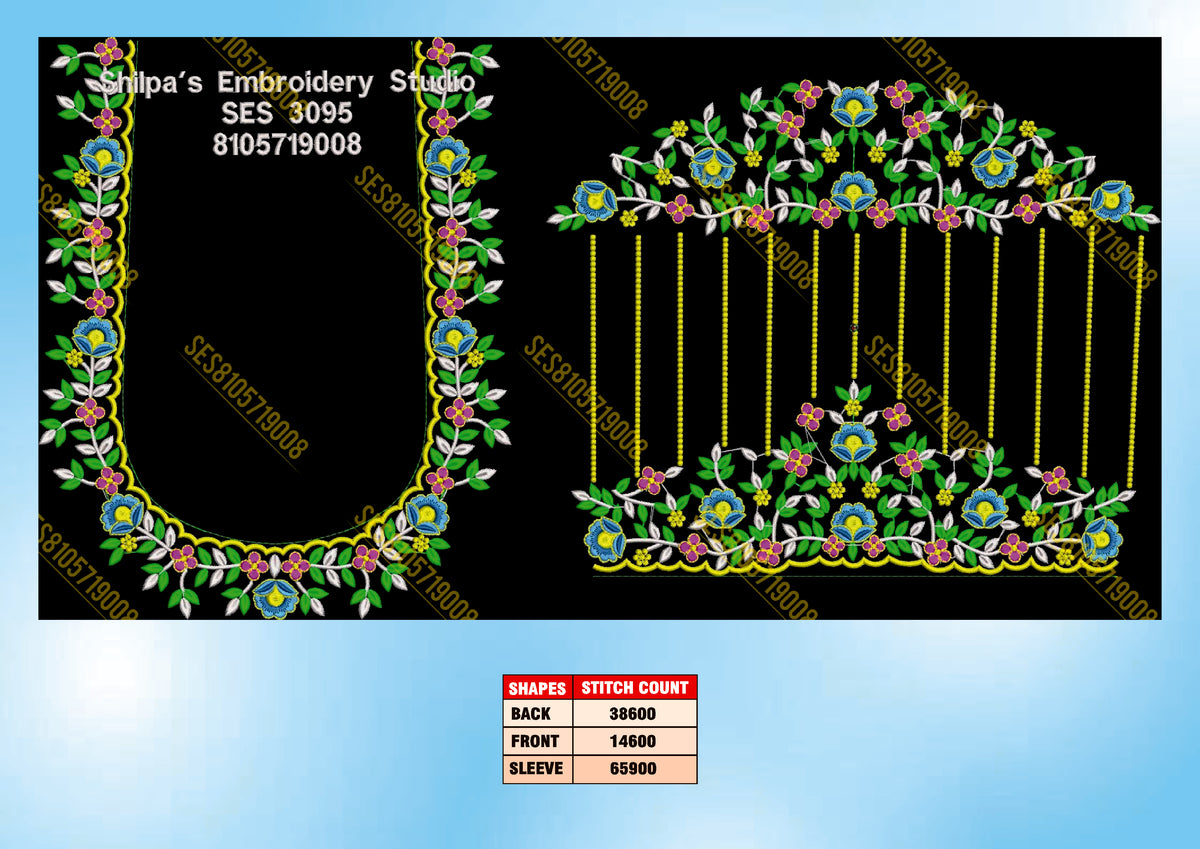 Embroidery Designs 3001-3100 Series