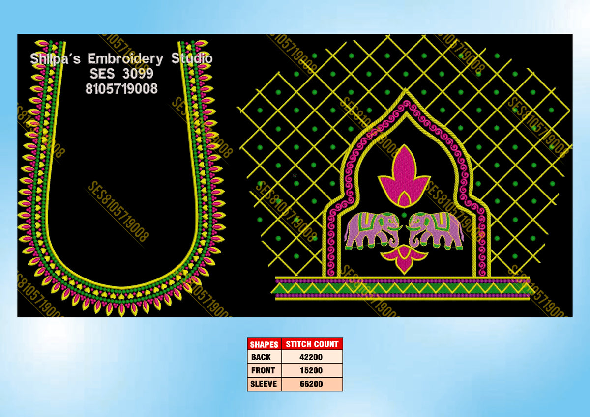 Embroidery Designs 3001-3100 Series