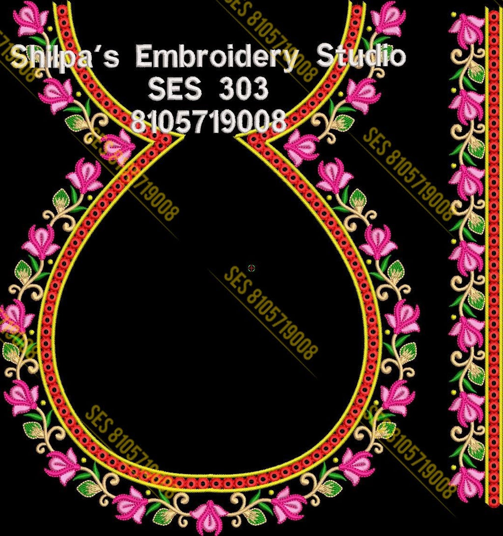 Embroidery Designs 301-400 Series