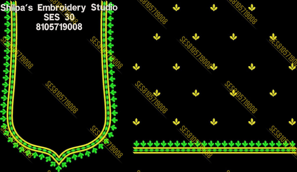 Embroidery Designs 1-100 Series