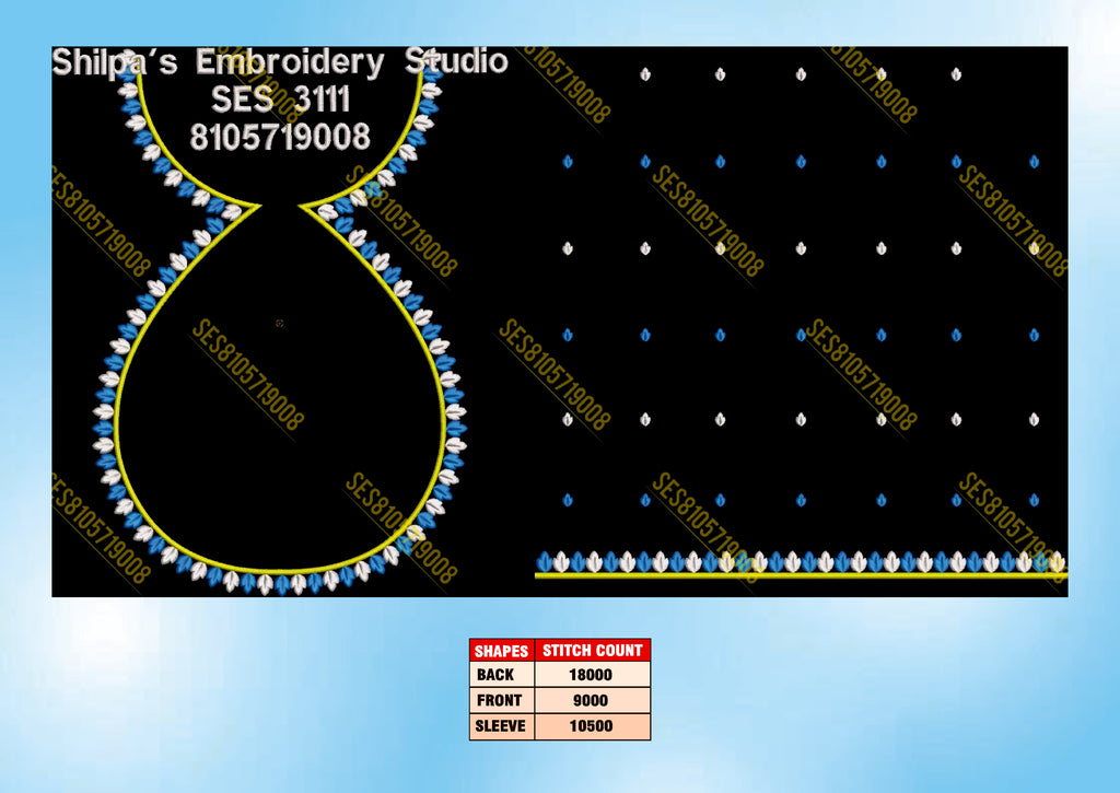 Embroidery Designs 3101-3200 Series