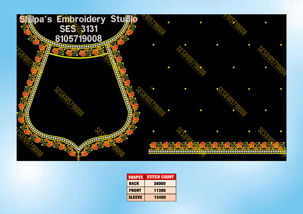 Embroidery Designs 3101-3200 Series