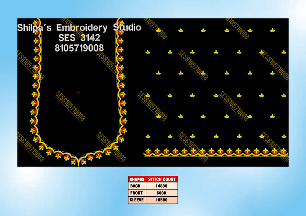 Embroidery Designs 3101-3200 Series