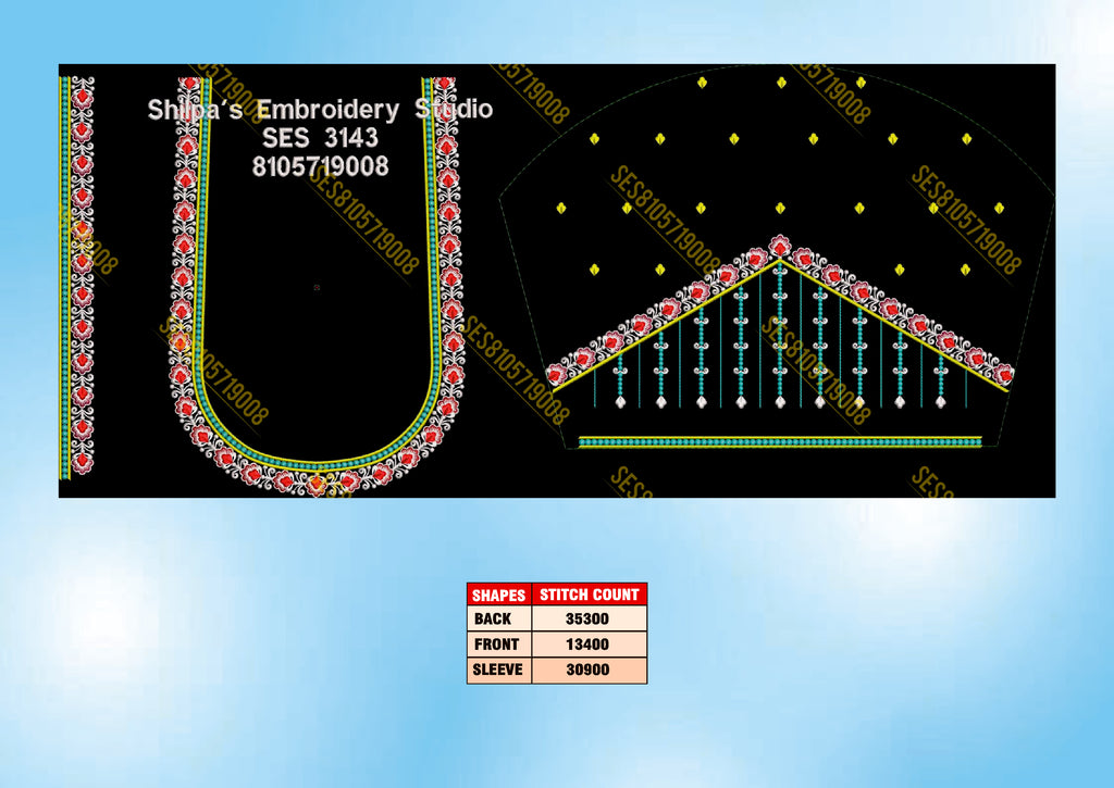 Embroidery Designs 3101-3200 Series