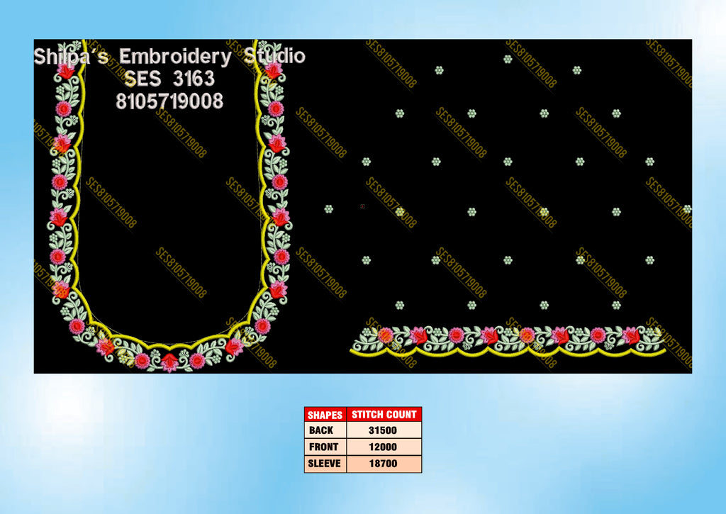Embroidery Designs 3101-3200 Series