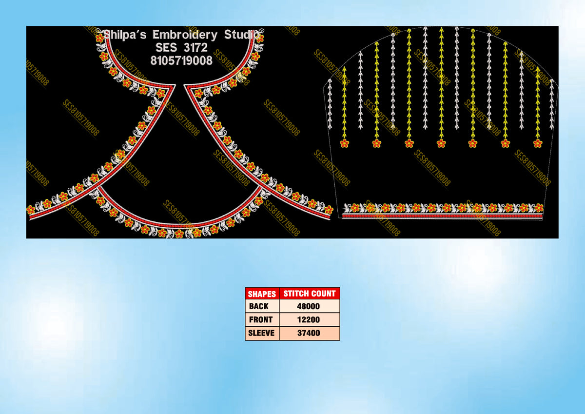 Embroidery Designs 3101-3200 Series