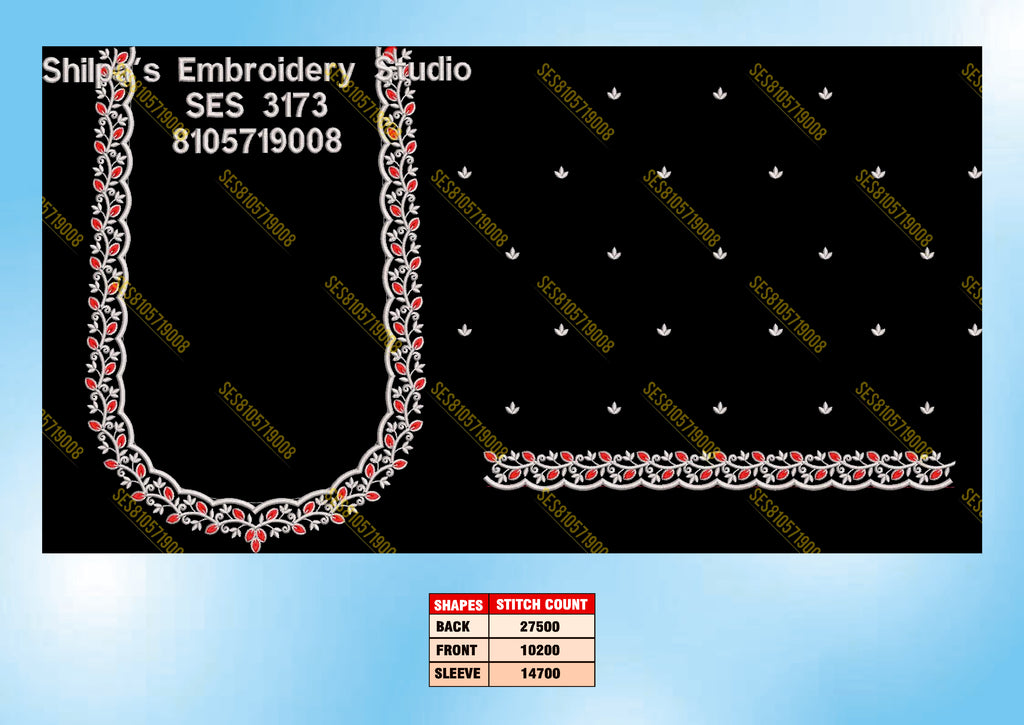 Embroidery Designs 3101-3200 Series