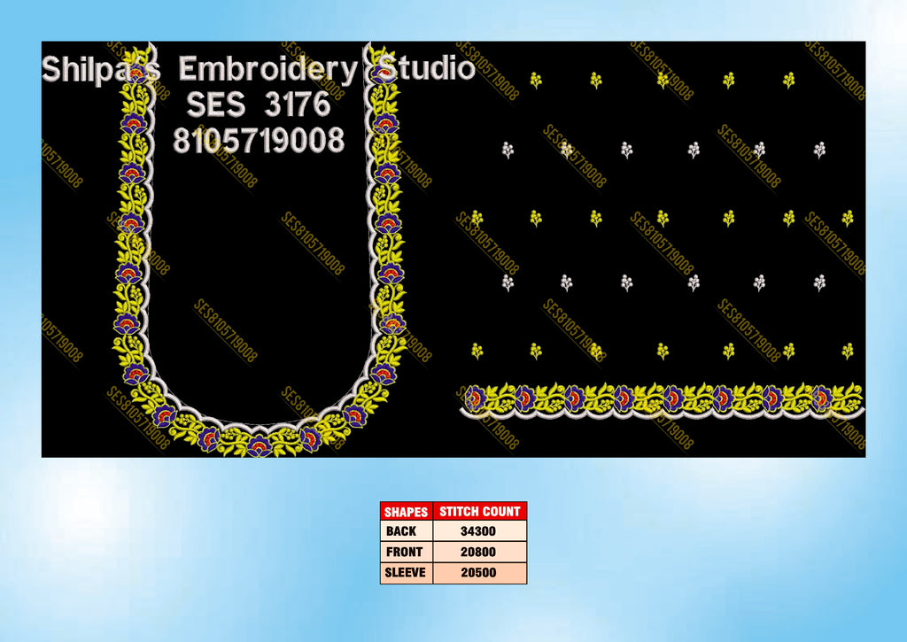 Embroidery Designs 3101-3200 Series