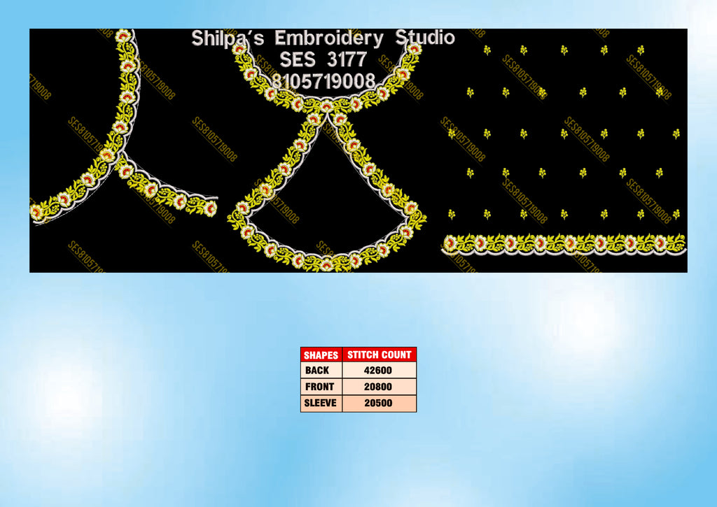 Embroidery Designs 3101-3200 Series