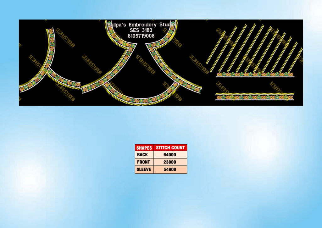 Embroidery Designs 3101-3200 Series