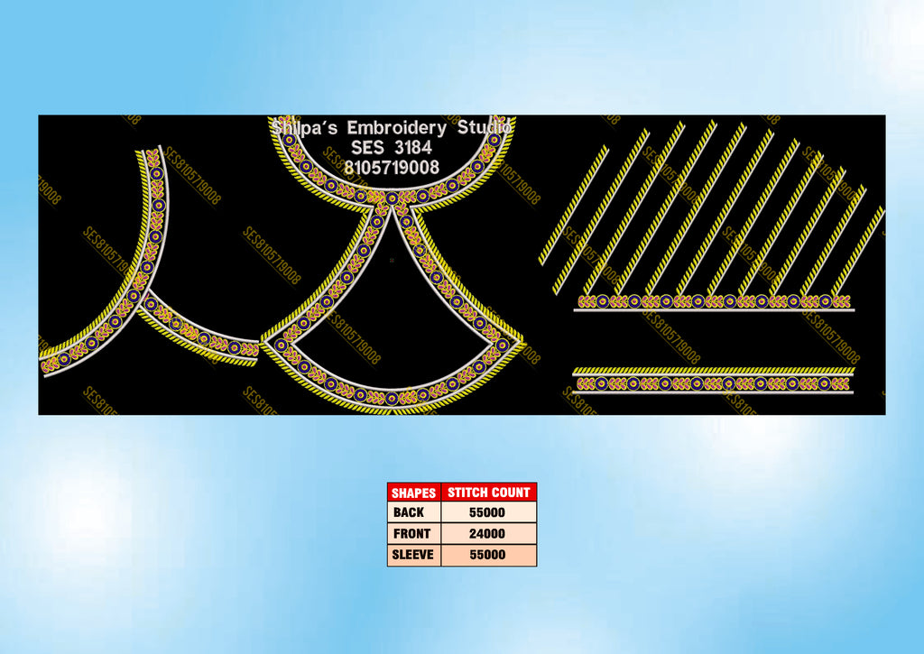 Embroidery Designs 3101-3200 Series