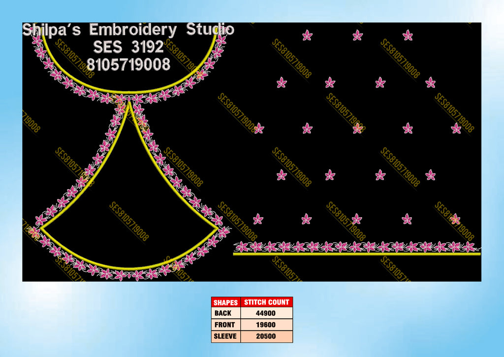 Embroidery Designs 3101-3200 Series