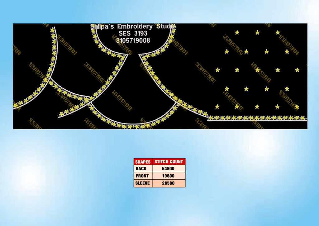 Embroidery Designs 3101-3200 Series