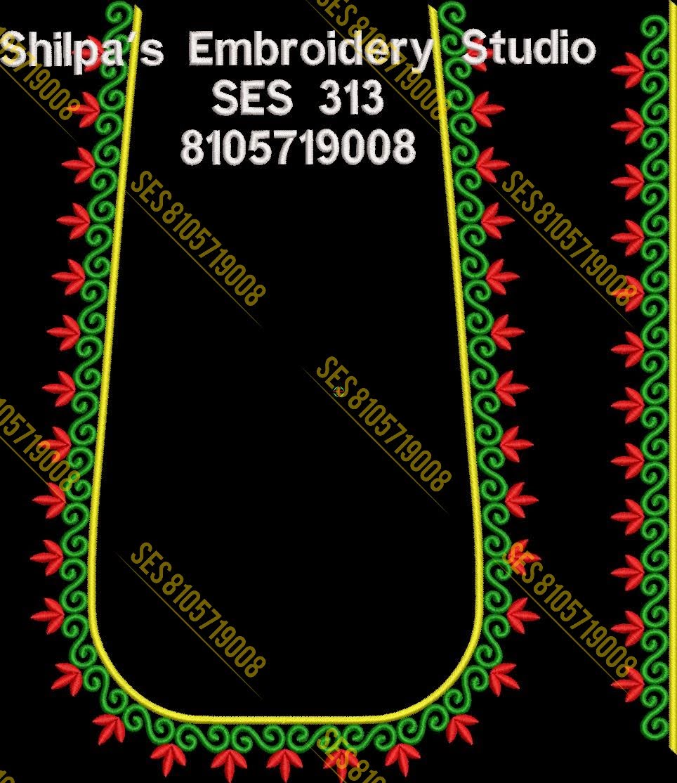 Embroidery Designs 301-400 Series