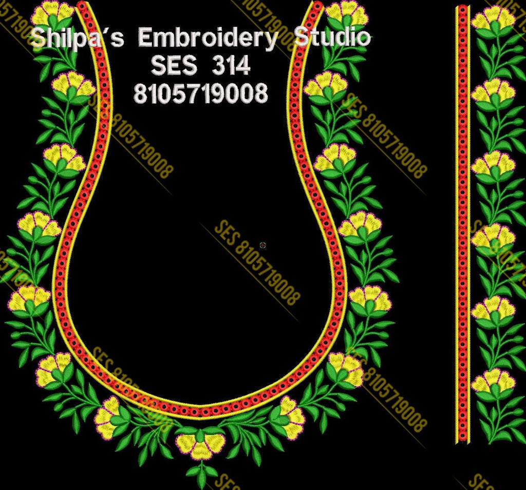 Embroidery Designs 301-400 Series