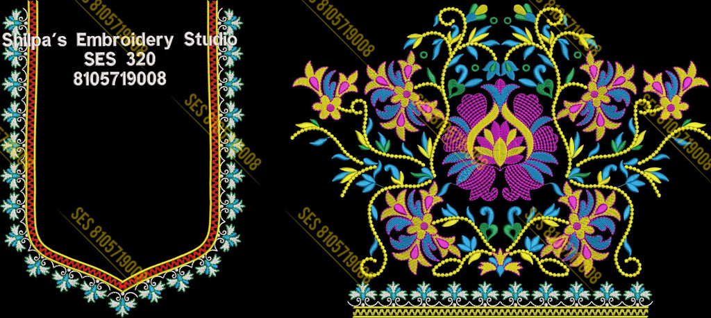 Embroidery Designs 301-400 Series