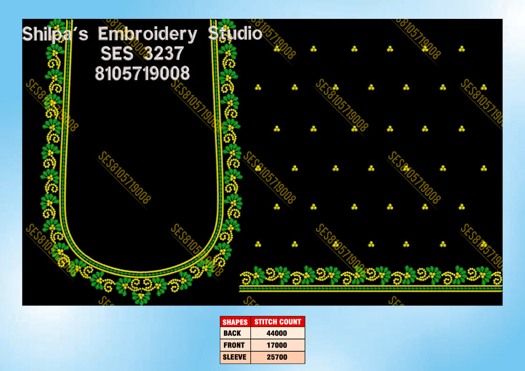 Embroidery Designs 3201-3300 Series